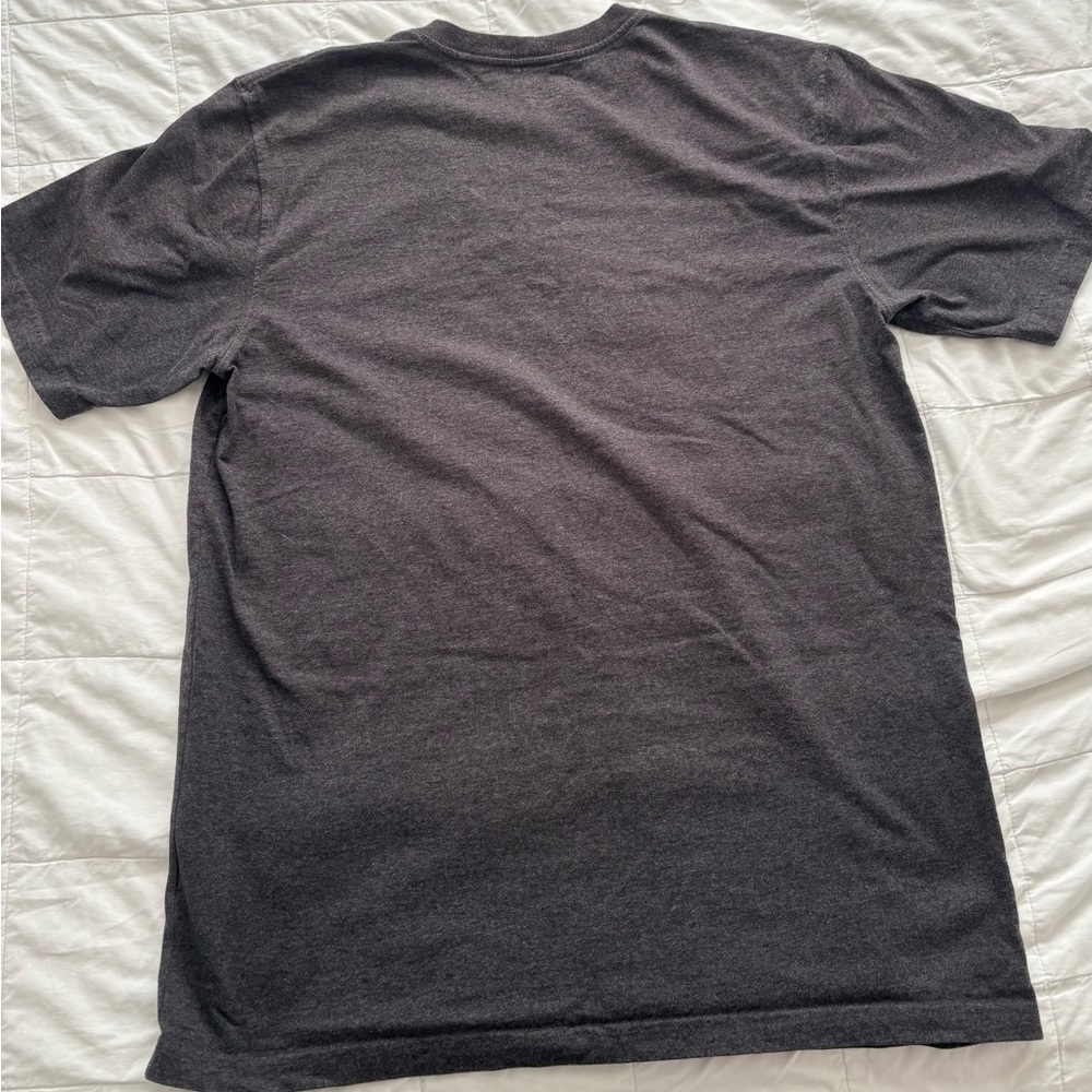 Carhartt Men's Short Sleeve Pocket Tees in Light Blue, Dark Heather, Gray - Picture 6 of 9